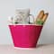 Hello Honey® 27" Pink Palm Leaf Storage Tote Bag